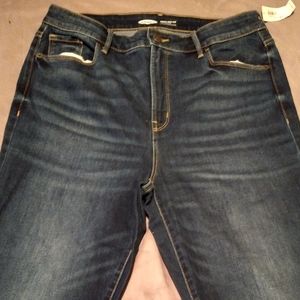Women's Old Navy Kicker Boot Cut Size 14 High Rise Jeans